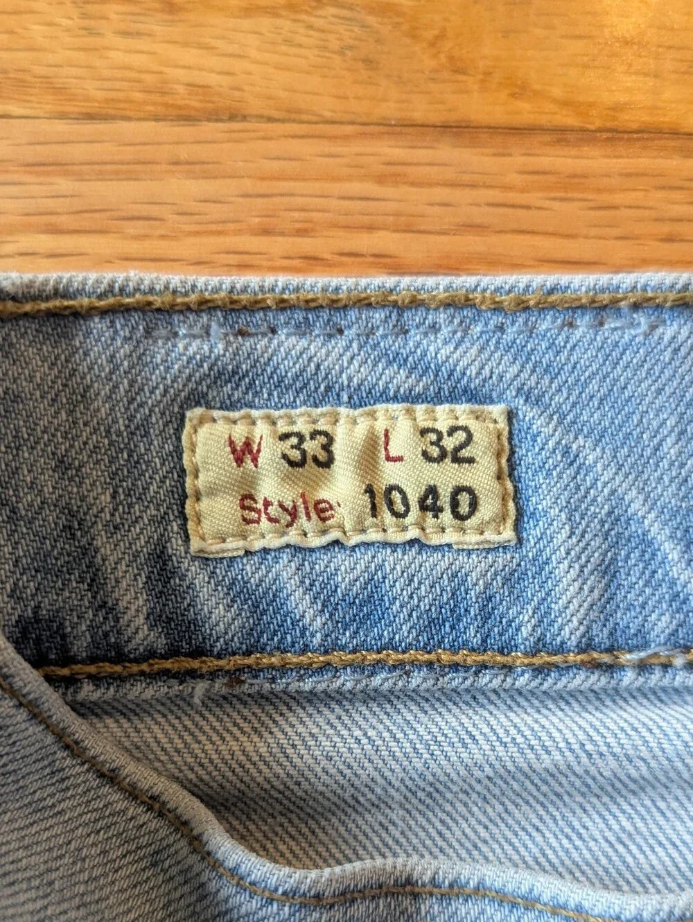 J. Crew Men's Light Wash 1040 Jeans, 33/32